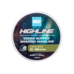 Filaments - NASH Tresse Highline Extra Supple Braid Green 600m