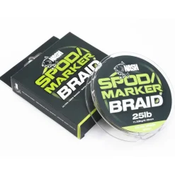 Filaments - NASH Tresse spod and marker braid lo-viz green 18/100 300m