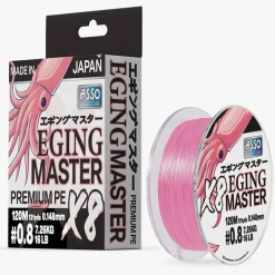 Pêche Eging|Tresses, Nylons, Fluorocarbones - ASSO Tresse Pe Eging Master 8X - 120m