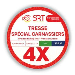 Tresses, Nylons, Fluorocarbones|Tresses, Nylons, Fluorocarbones - SERT Tresse x4 Moss Green 270m