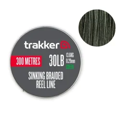 Filaments - TRAKKER Tresse Sinking Braid Reel Line (300m)