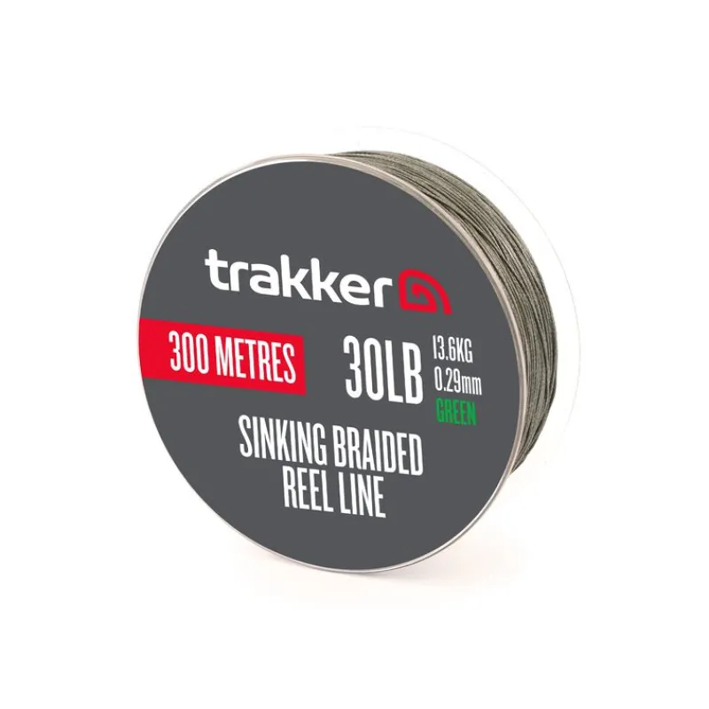 Filaments - TRAKKER Tresse Sinking Braid Reel Line (300m)