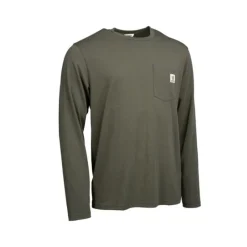 Vêtements - NASH T-hirt anche ongue ake it Carp ogo eeve Green