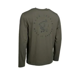 Vêtements - NASH T-hirt anche ongue ake it Carp ogo eeve Green