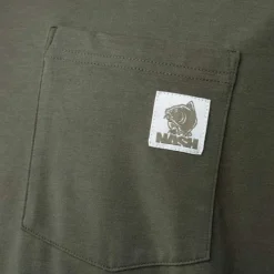 Vêtements - NASH T-hirt anche ongue ake it Carp ogo eeve Green