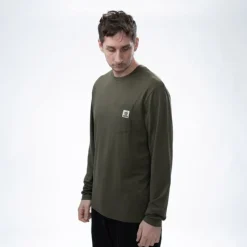 Vêtements - NASH T-hirt anche ongue ake it Carp ogo eeve Green