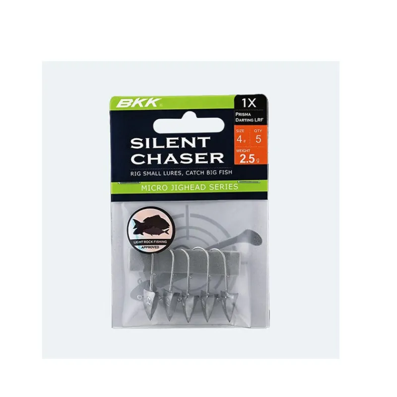 Têtes Plombées - BKK Têtes Plombées Silent Chaser - Prisma Darting LRF Taille 1/0