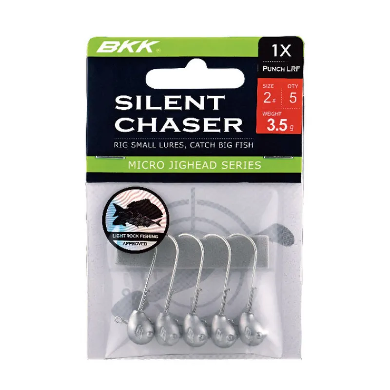 Têtes Plombées - BKK Têtes Plombées Silent Chaser Punch LRF H6 (x5)