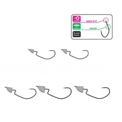 Têtes Plombées - HAYABUSA Têtes Plombées 930 Swimming Jighead Taille #1 (x5)