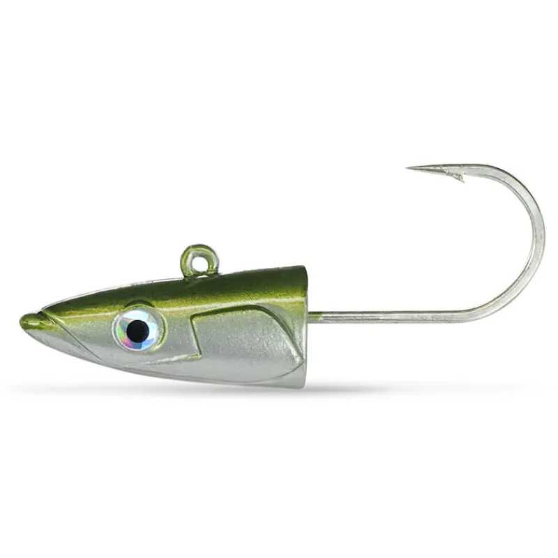 Leurres|Pêche Aux Leurres - FIIISH 2 têtes plombées pour leurre crazy sand eel 180 off shore 35g
