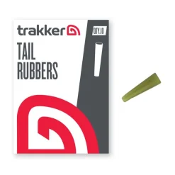 Acc.Montages/Hameçons - TRAKKER Tétines de clip plomb Tail Rubbers