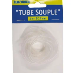 Surfcasting|Montages / Hameçons - FLASHMER Tube souple en silicone translucide 2m